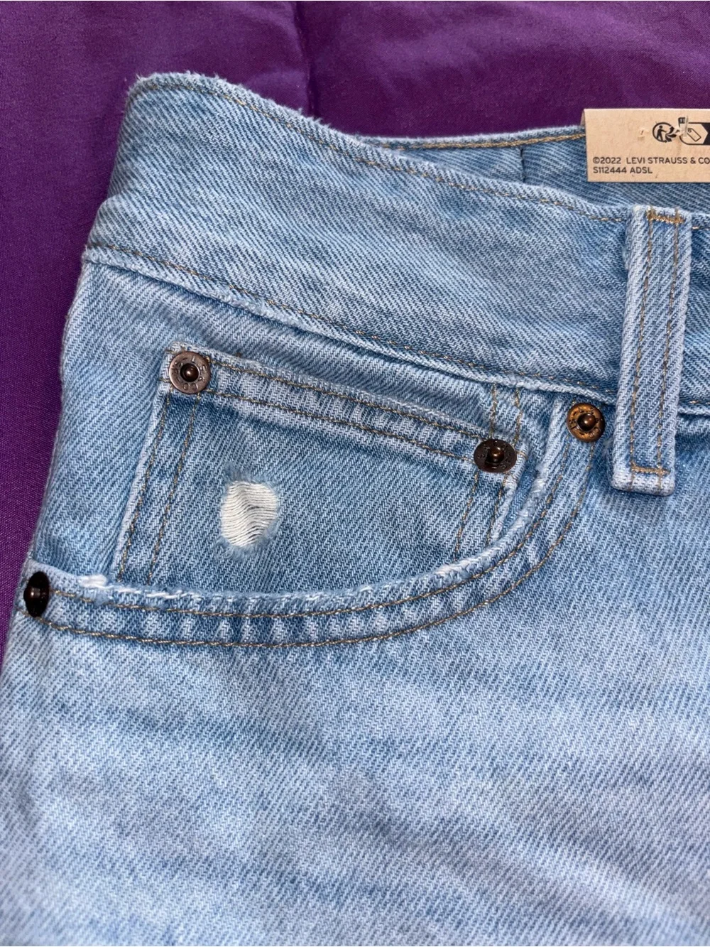 Levis levi denim